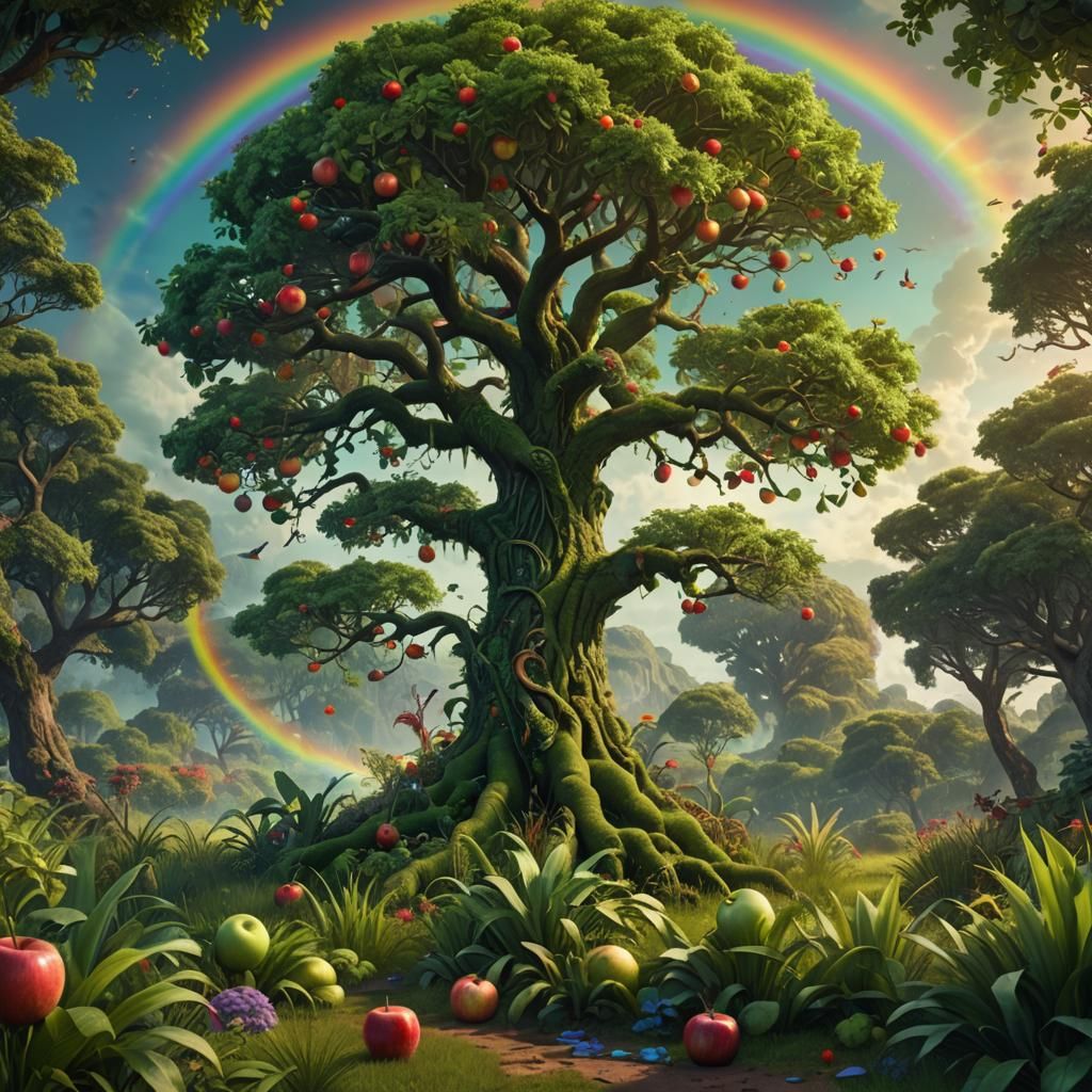 Garden of Eden with Tree of Life