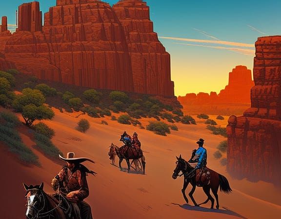 Cowboy & Cowgirl Desert Quests