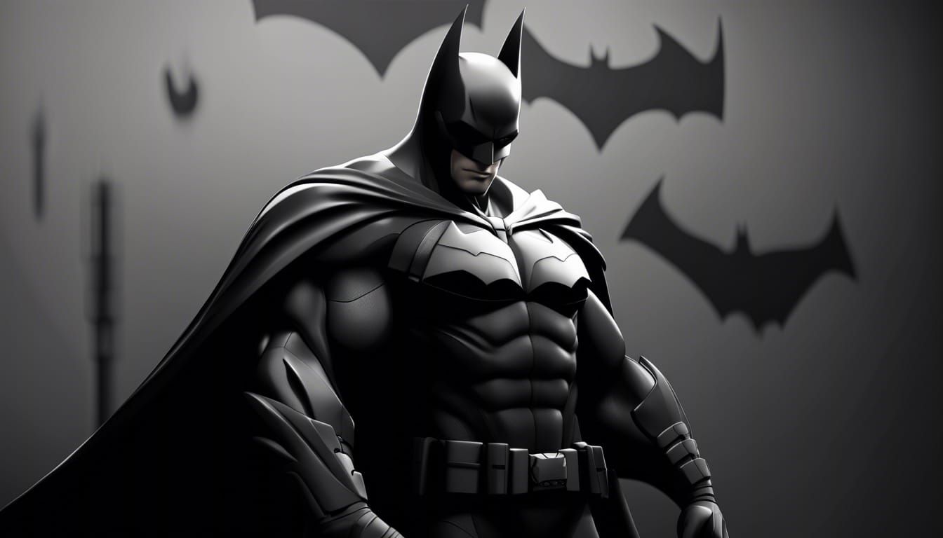 Batman: Bruce Wayne in Anime Style