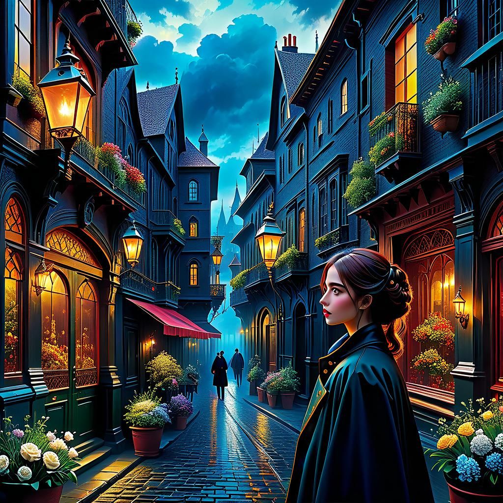 Neo-Impressionist Epic of Longing