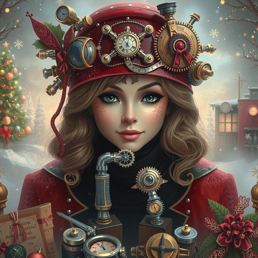 Steampunk Christmas Wonderland
