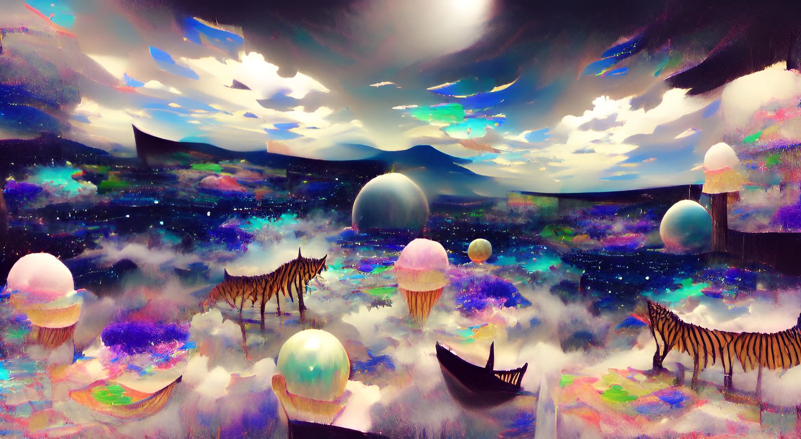 AI Generated Dreamscape Image