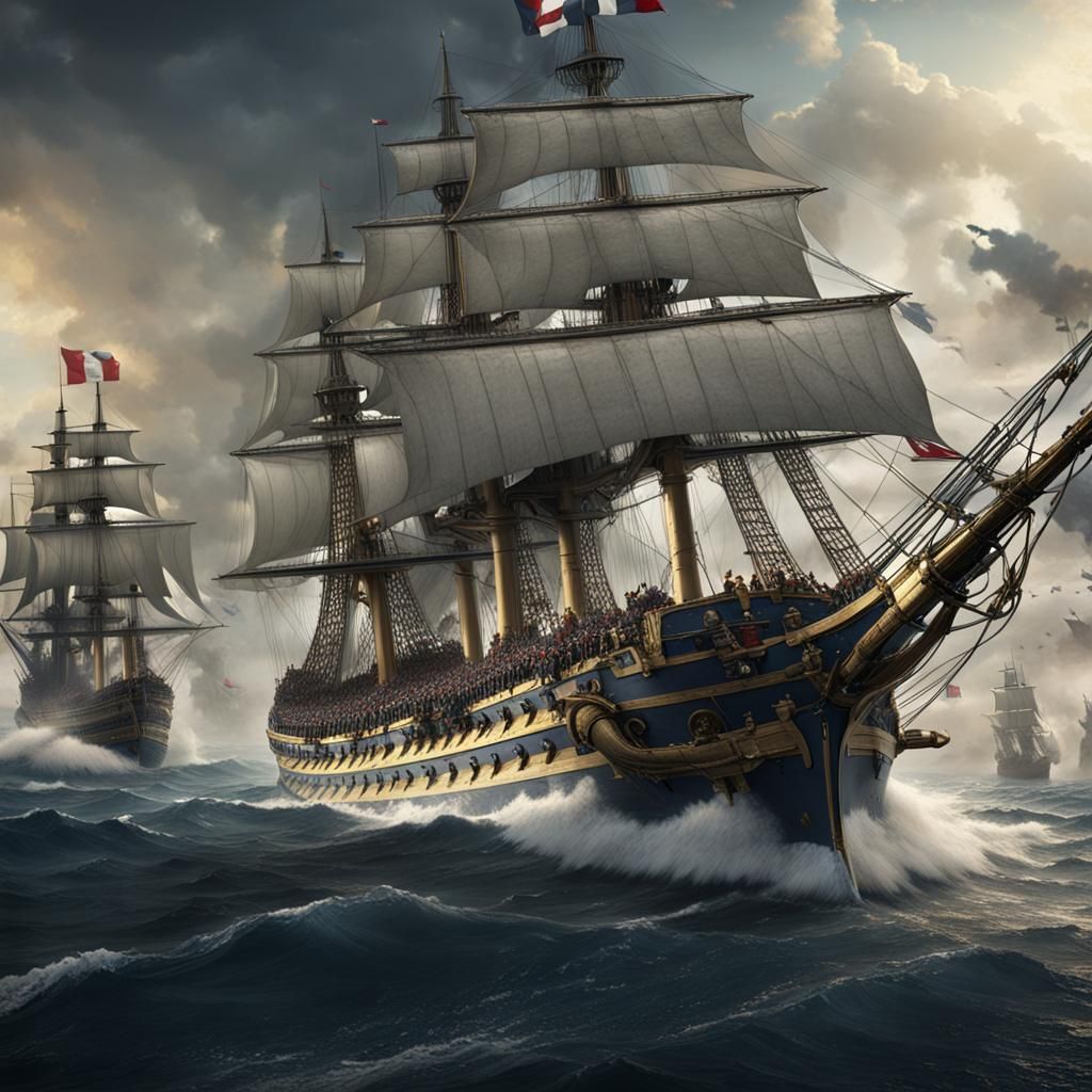 Battle of Trafalgar: The Bucentaure in Epic Detail