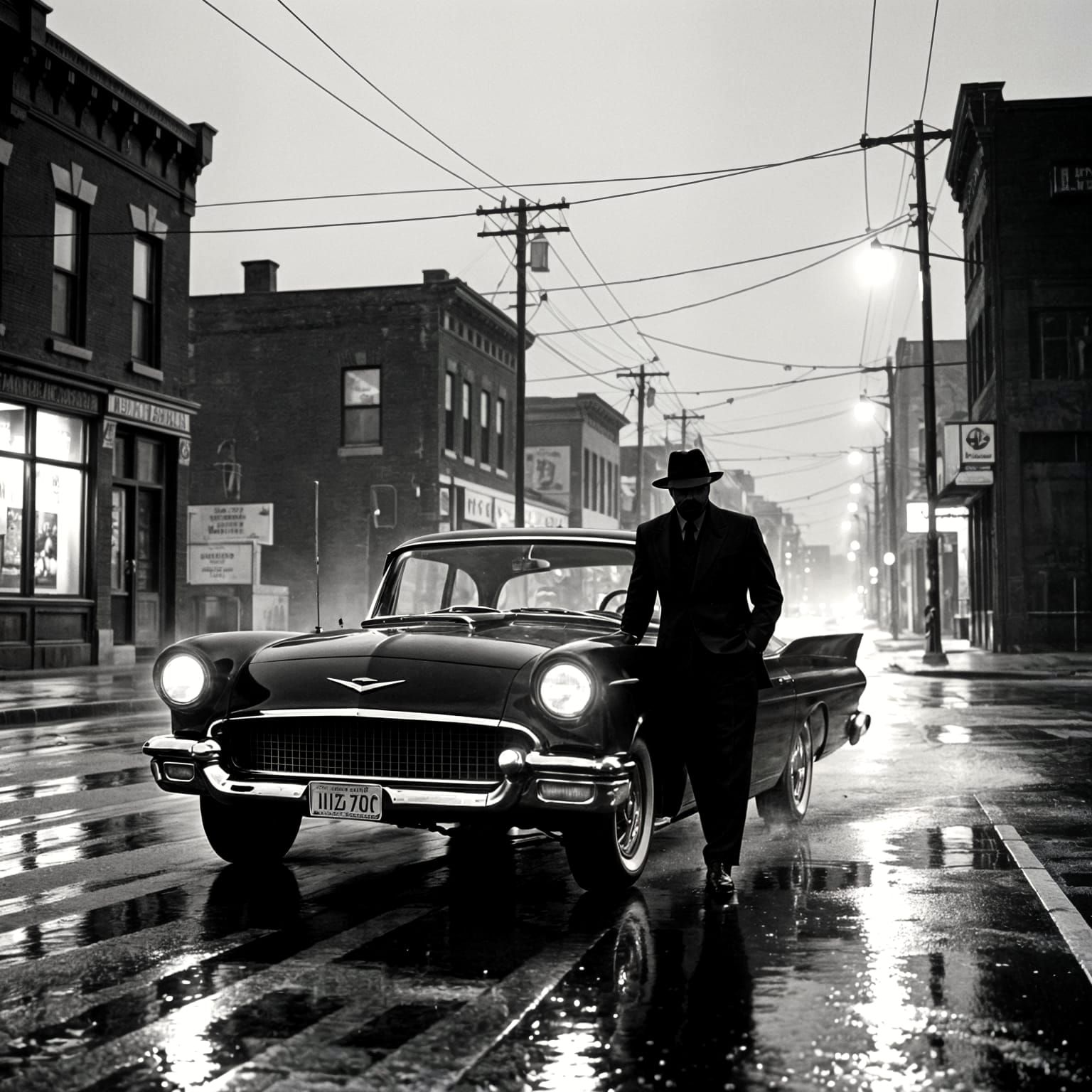 Noir Stolen Car on Eldridge Avenue