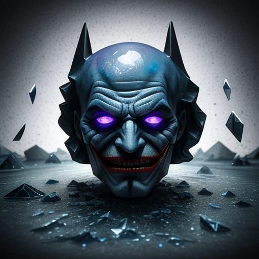 Batman Bobblehead Melts in Macabre Ice Sculpture