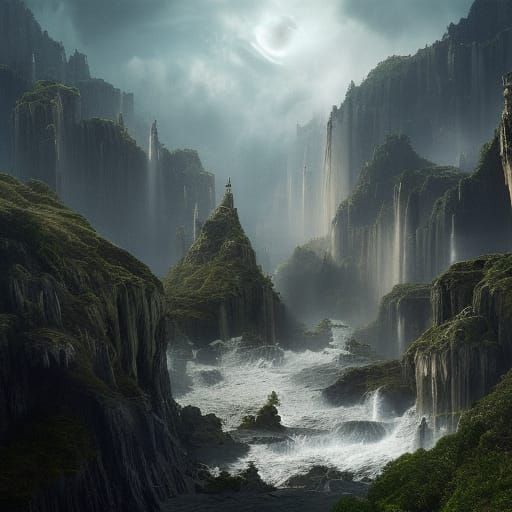 Epic Cinematic Digital Matte Painting