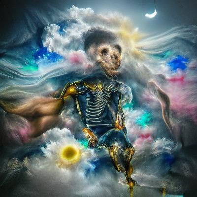 Astral Skeleton God of Sleep and Death