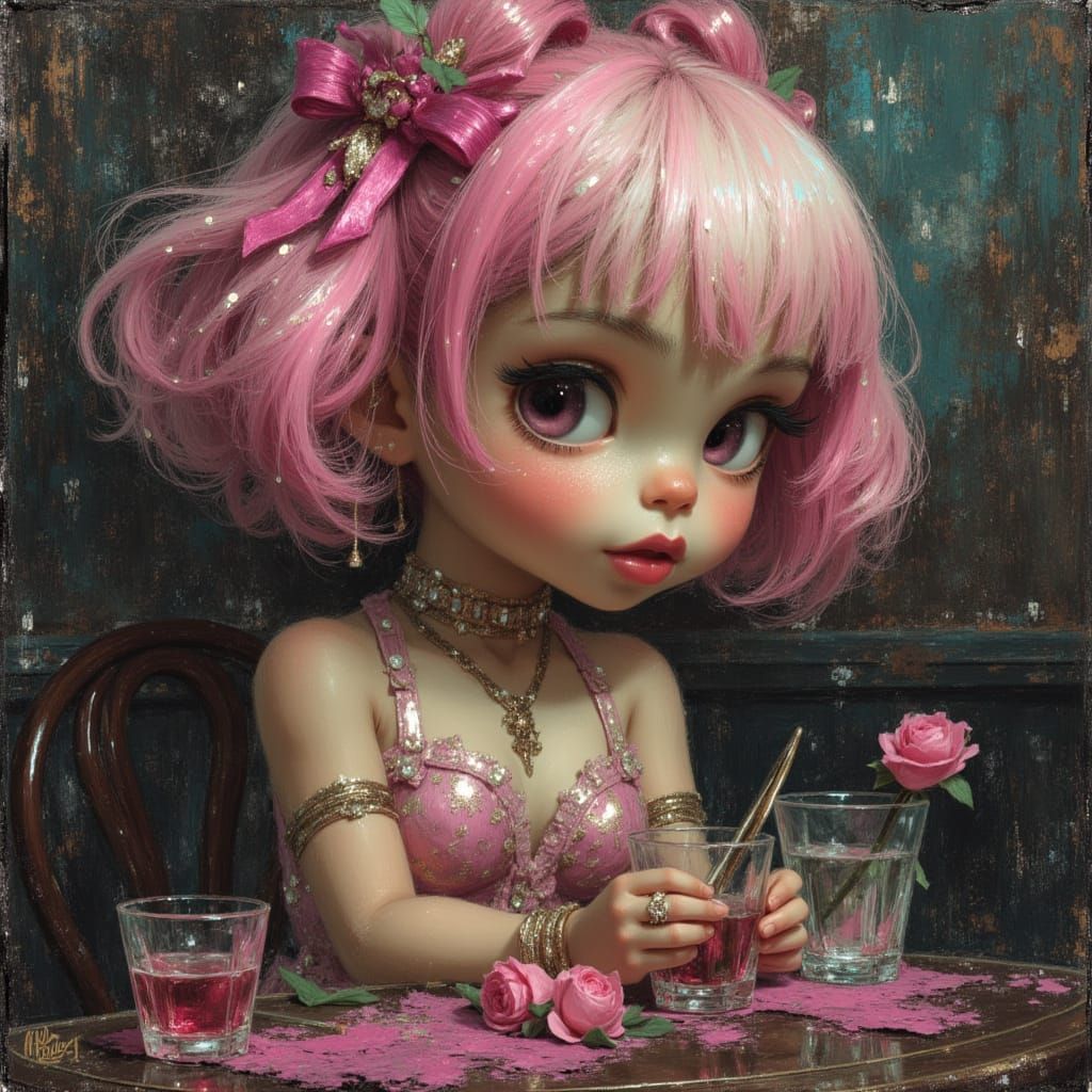 Adorable Detailed Scene with Diffuse Lighting