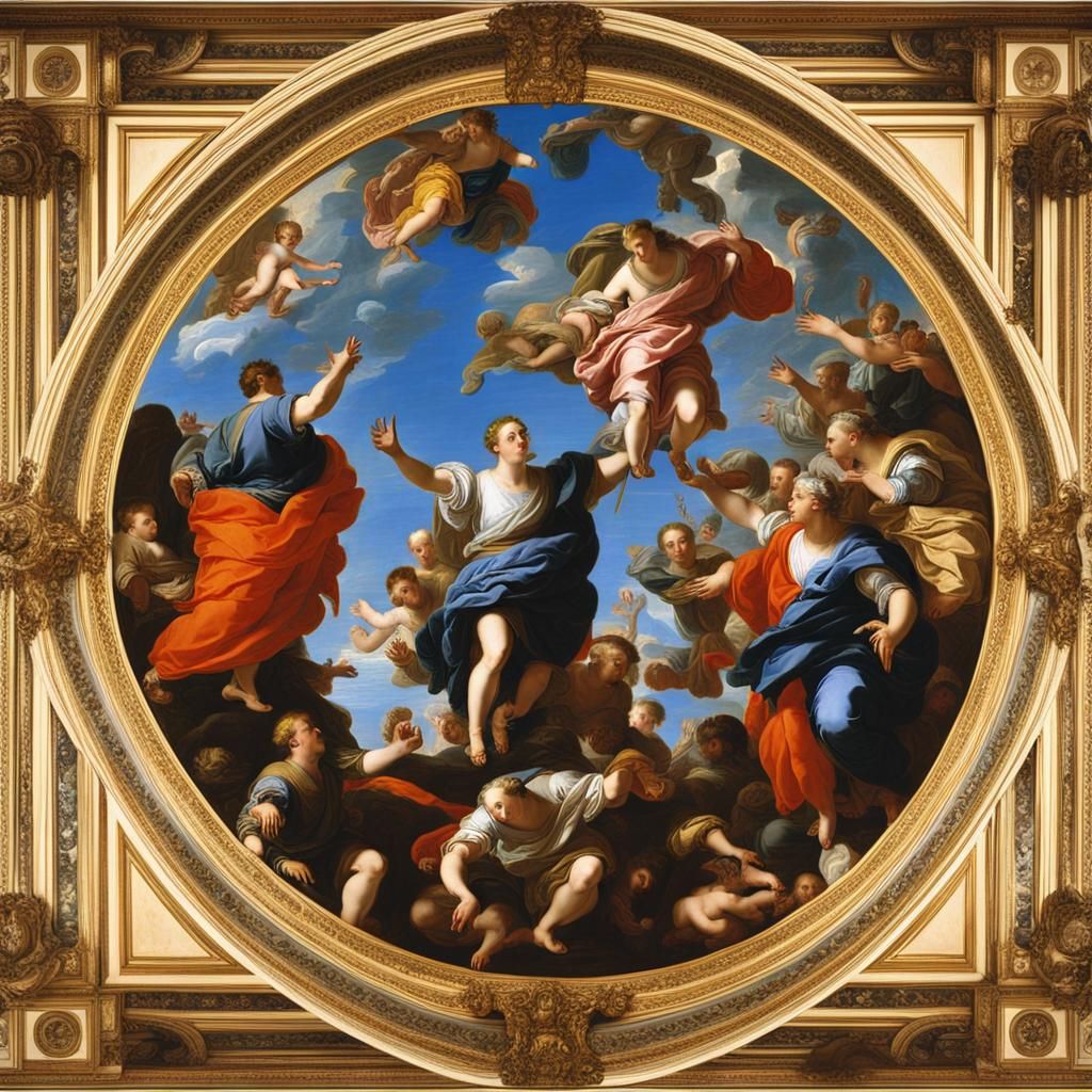 Allegory of Divine Providence by Pietro da Cortona