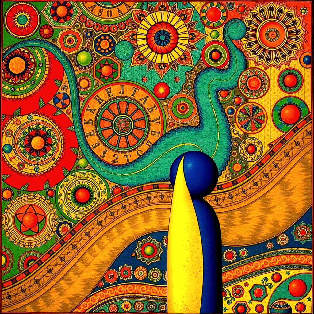 Geometry of Curved Surfaces in Dynamical Systems