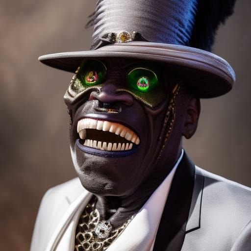 Baron Samedi the Loa of Haitian Voodoo