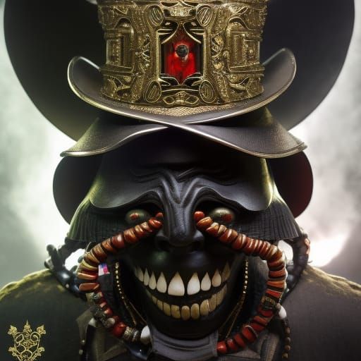 Baron Samedi the Loa of Haitian Voodoo