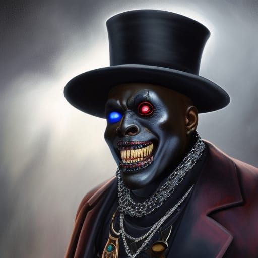 Baron Samedi the Loa of Haitian Voodoo