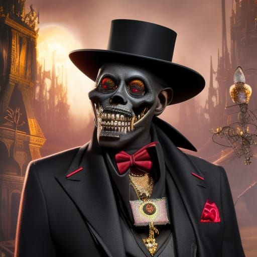Baron Samedi the Loa of Haitian Voodoo