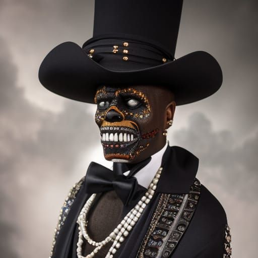 Baron Samedi the Loa of Haitian Voodoo