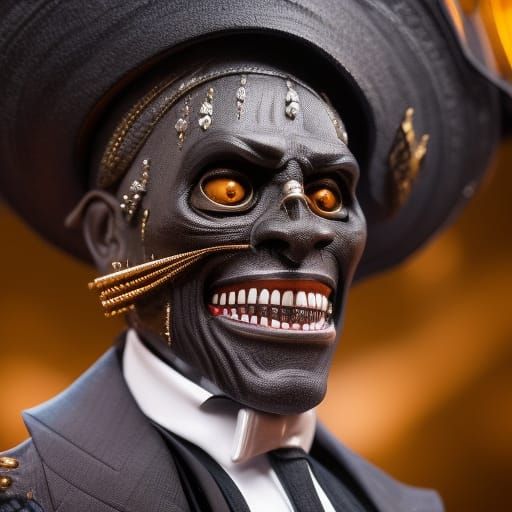 Baron Samedi the Loa of Haitian Voodoo