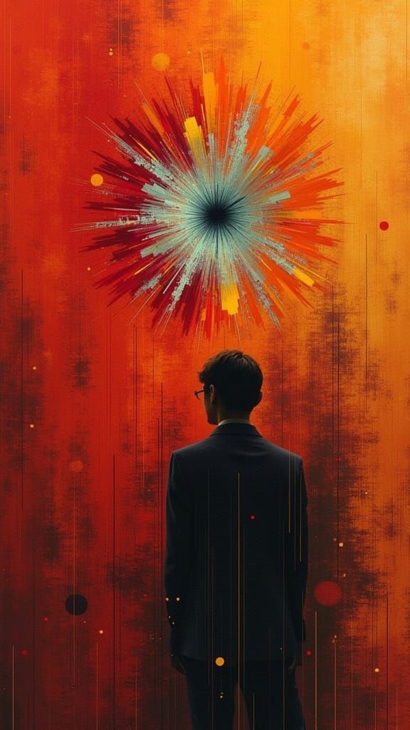 Abstract Room with Distorted Physics