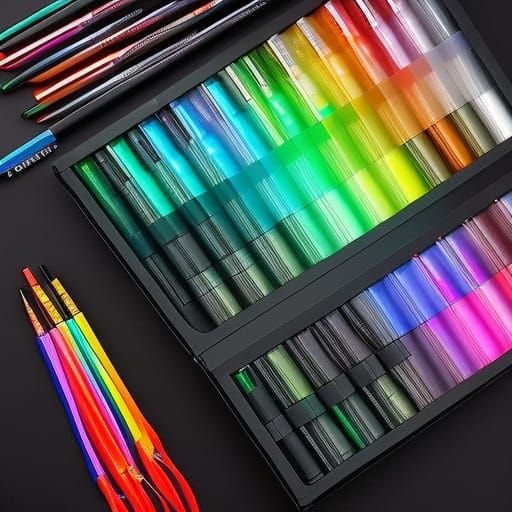 Humorous Marker Conflict in Anime Style, 8K