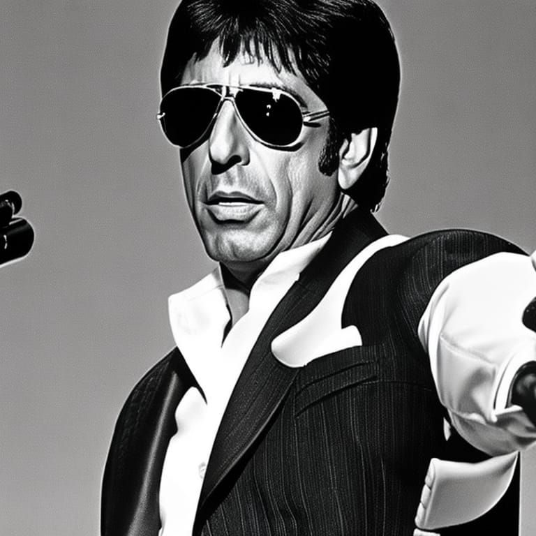 Bio-Mechanical Scarface: Al Pacino as Tony Montana
