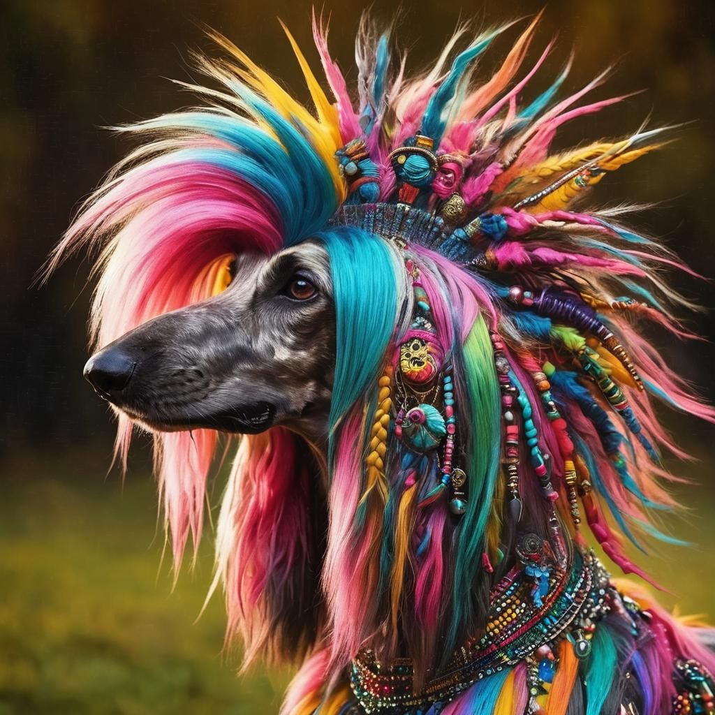 punk hippy hound