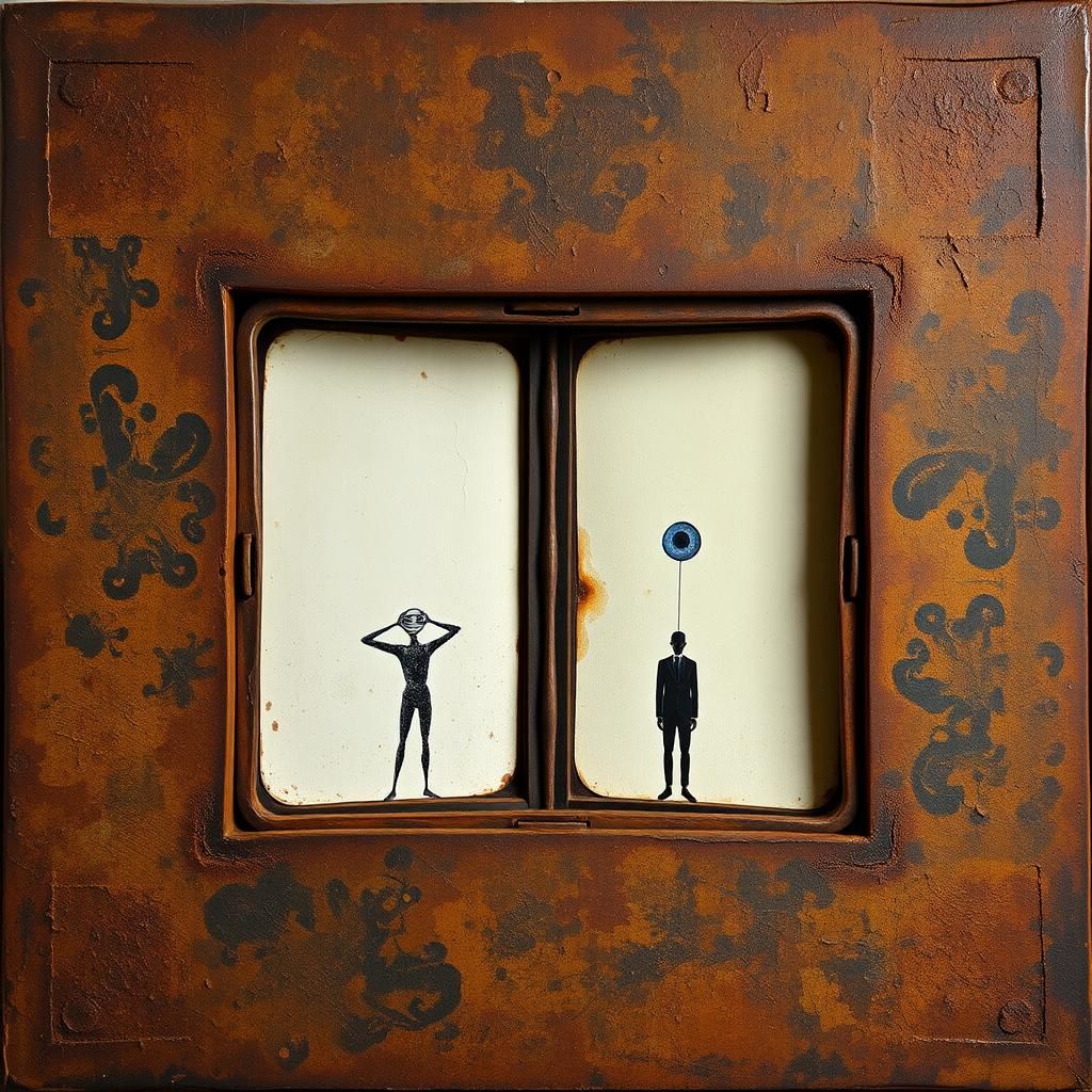 Surreal Oblivion Box in Dada Style