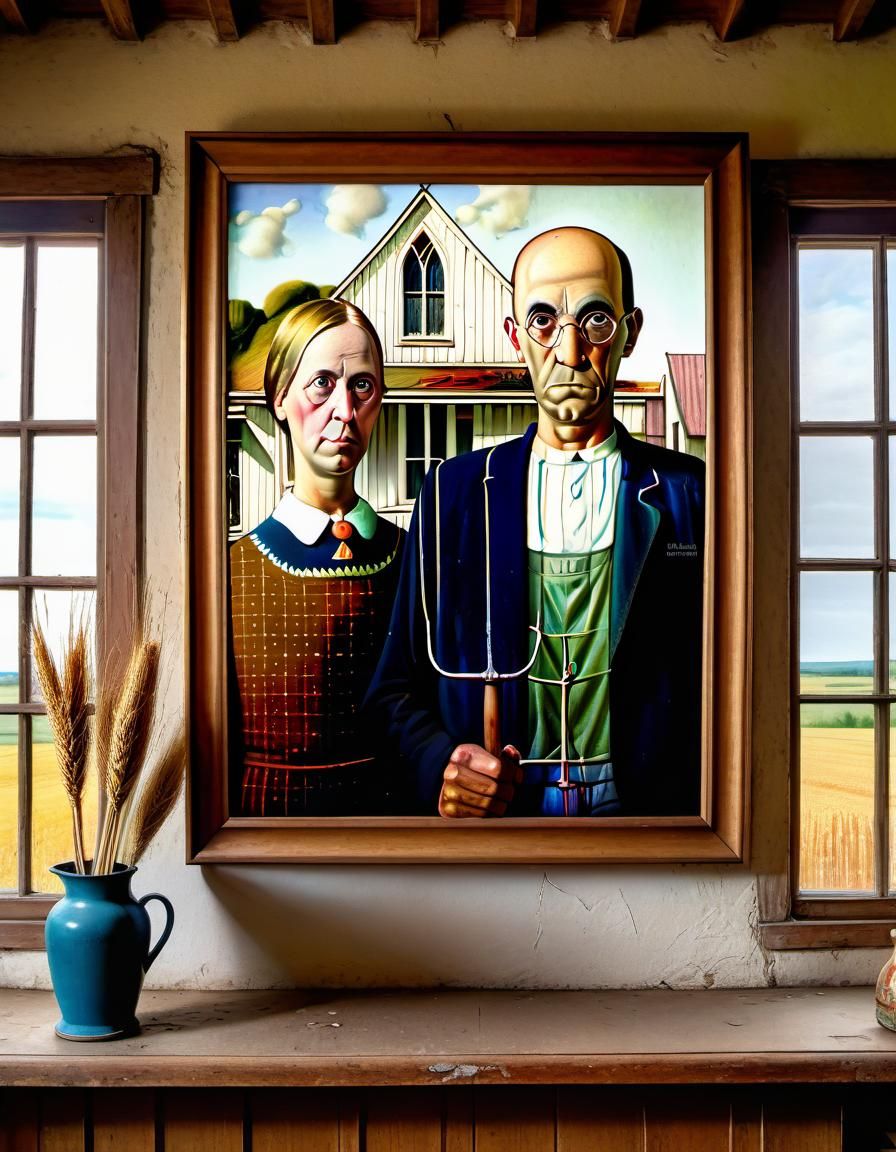 Alternate American Gothic