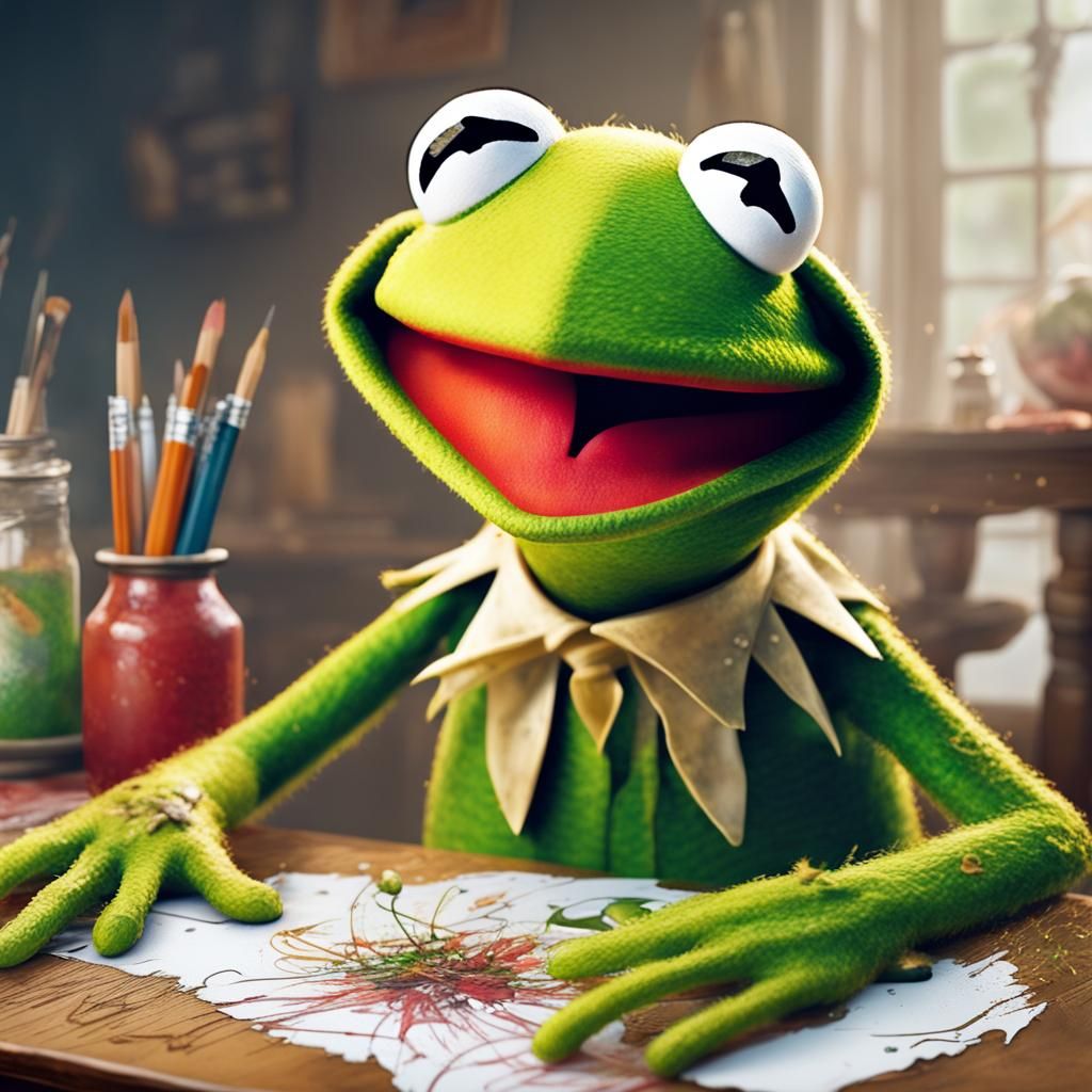 "It's Not Easy Bein' Green"  ~ Kermit the Frog