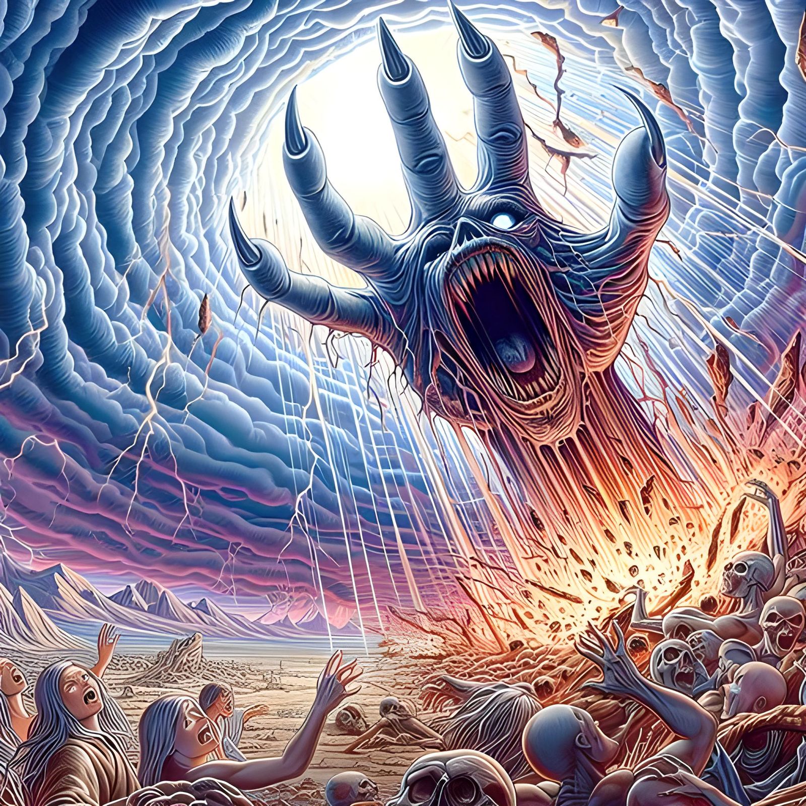 Angels Defend Heaven From Demonic Invasion