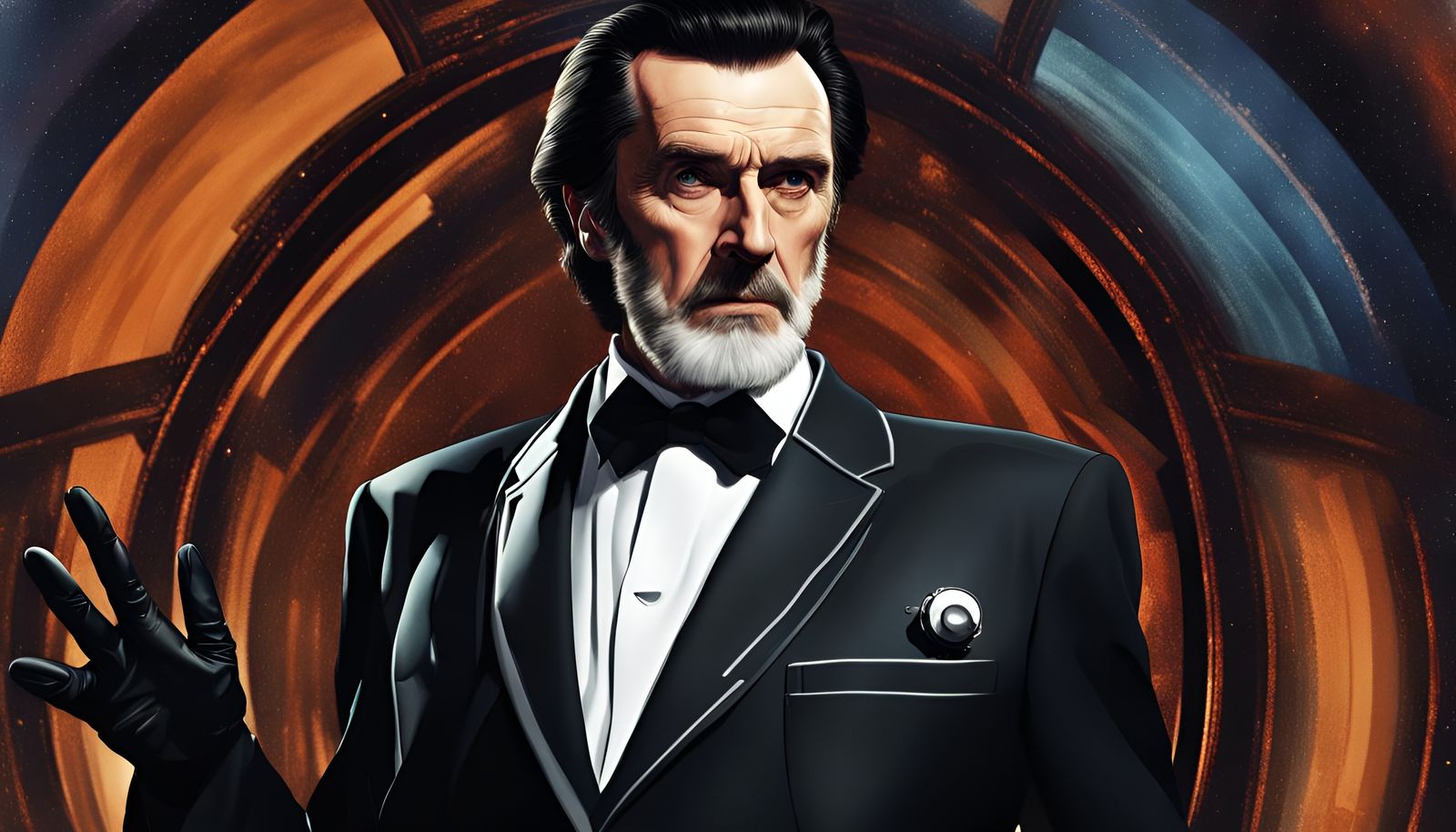 The Master Portrait: Detailed Matte Painting in Deep Color