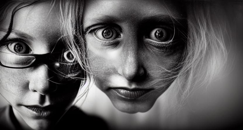 Roger Rabbit Portrait in Style of Classic Photography