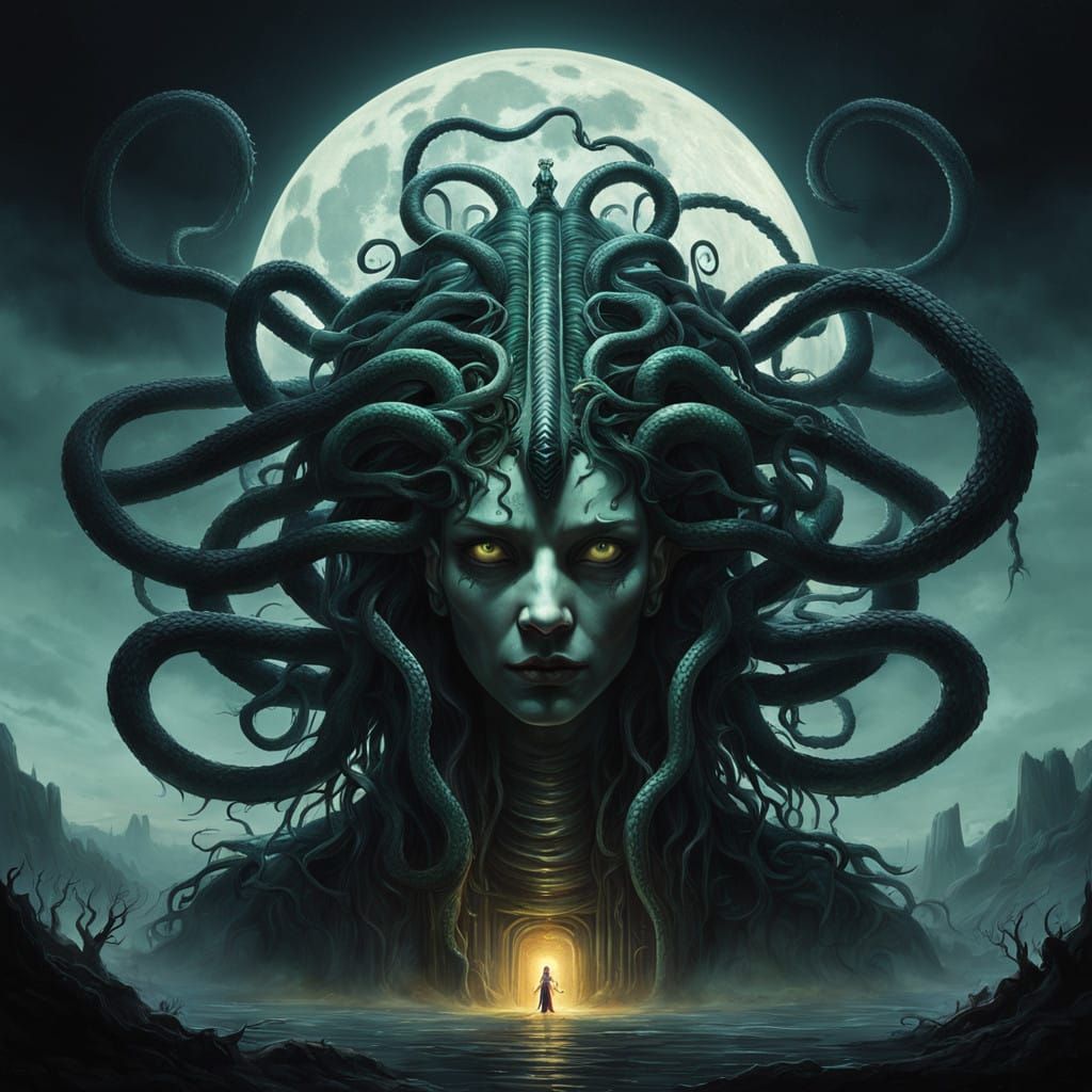 Mysterious Goddess of Ancient Lore Reveals Herself in Dark A...