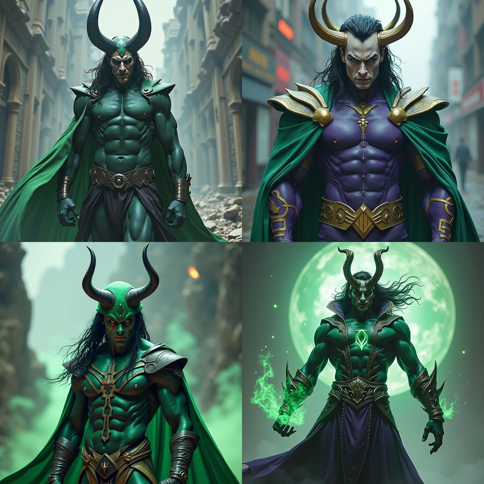 Loki and Frieza Hybrid Rogue Character