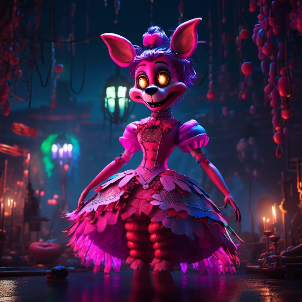 Five Nights at Freddy's Princess: Bright Digital Art