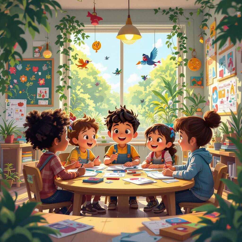 Happy Kids Learning: Multiple Intelligences in Modern Art