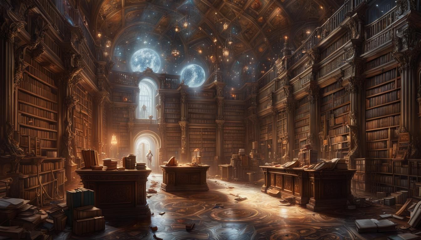 The Wanderer's Library is the hub of all knowledge