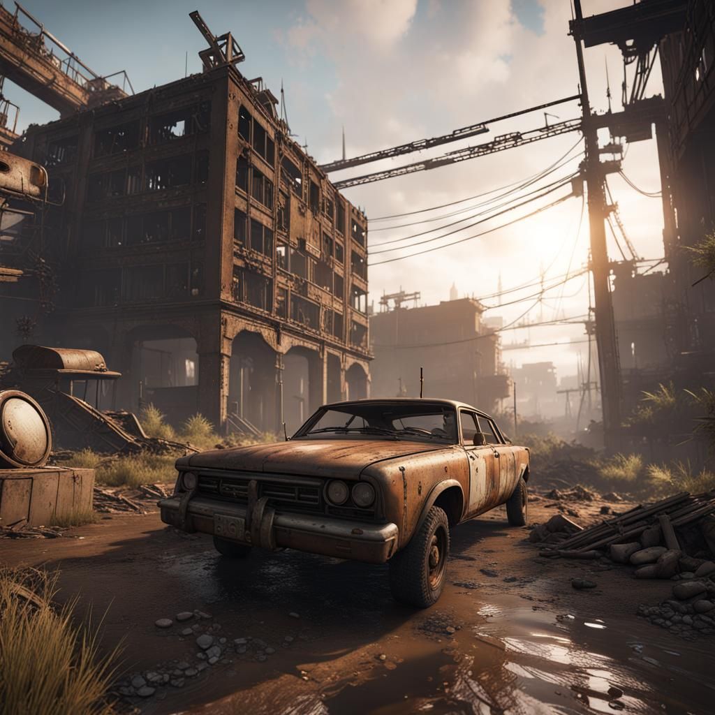 Post-Apocalyptic 3D Game Cinematic Masterpiece