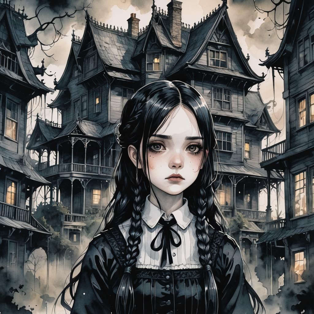 Wednesday Addams: The Haunted Houses