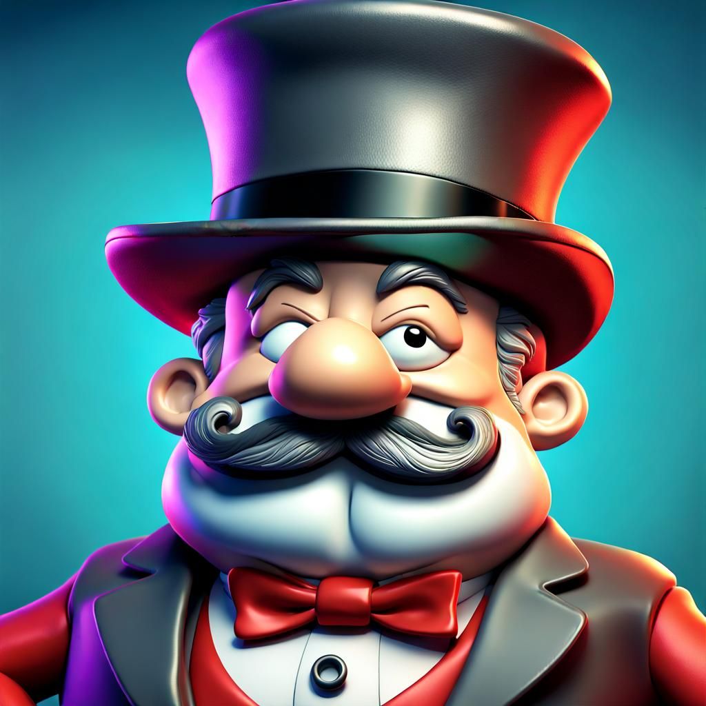 Mr. Monopoly: Milburn Pennybags, more commonly known as "Rich Uncle" Pennybags, is the mascot of the board game of Monop...