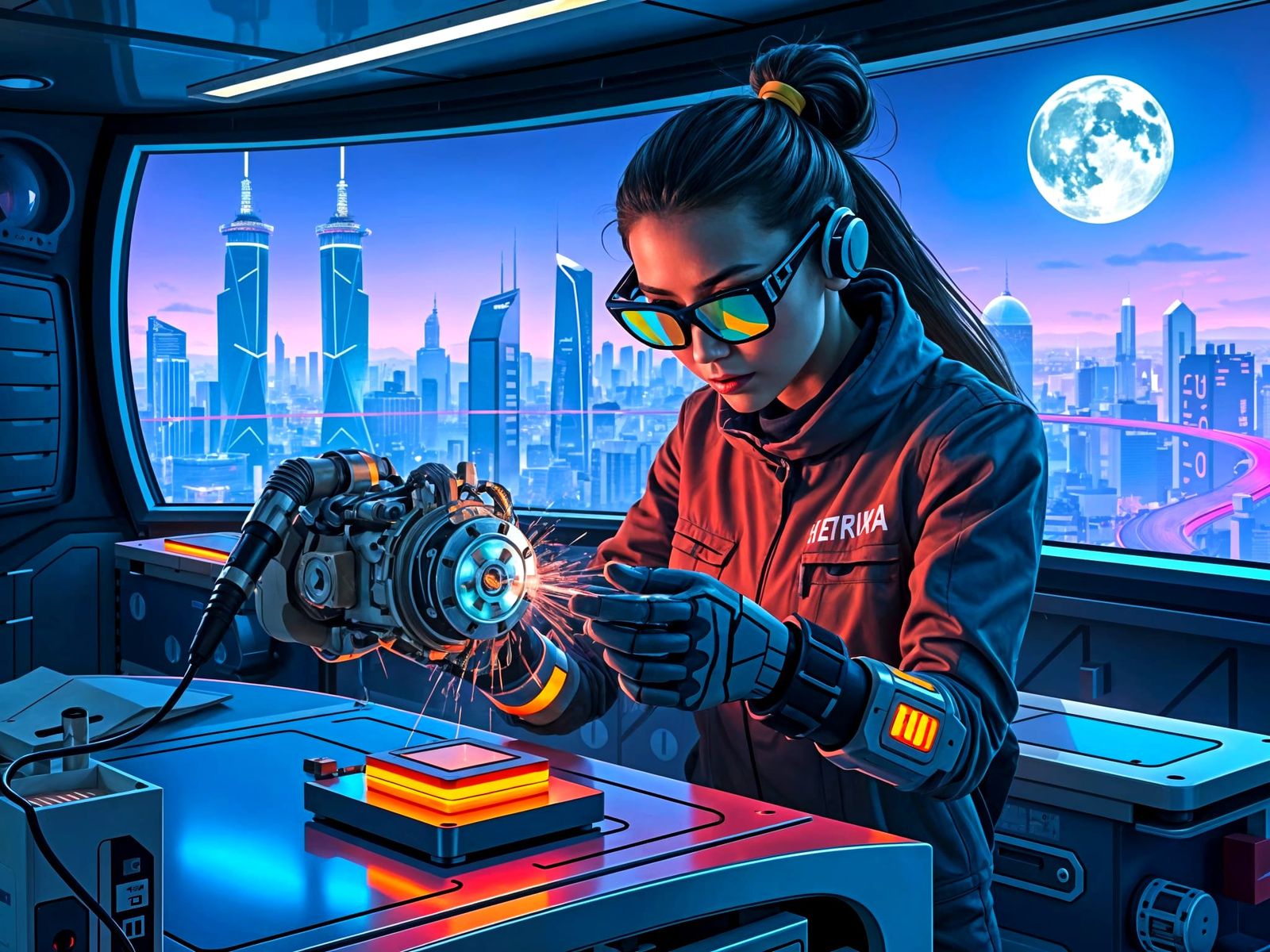 Spaceship Micro-Engine Inventor