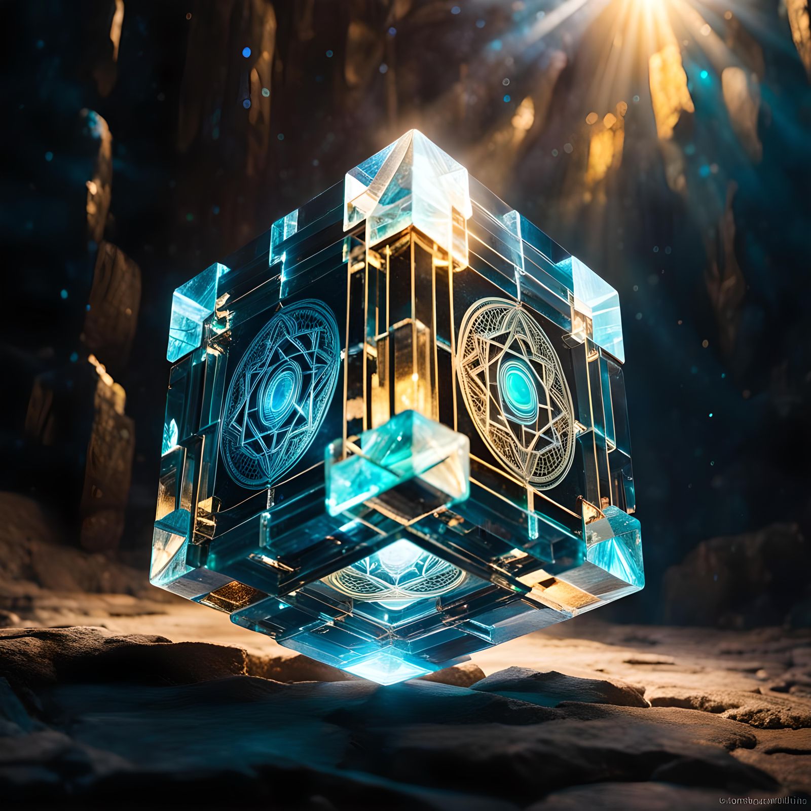 The cube sacred