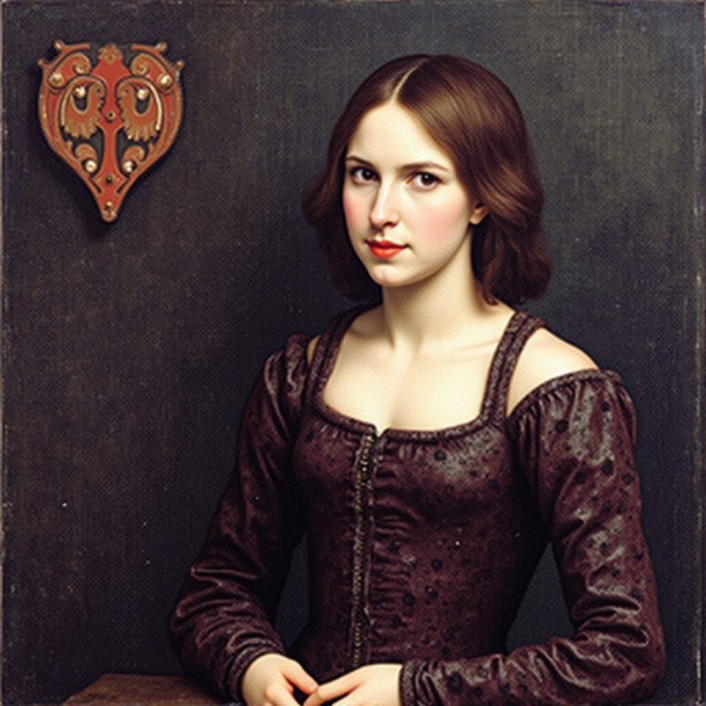 Masterful Fusion of Art Styles: A Classic Portrait