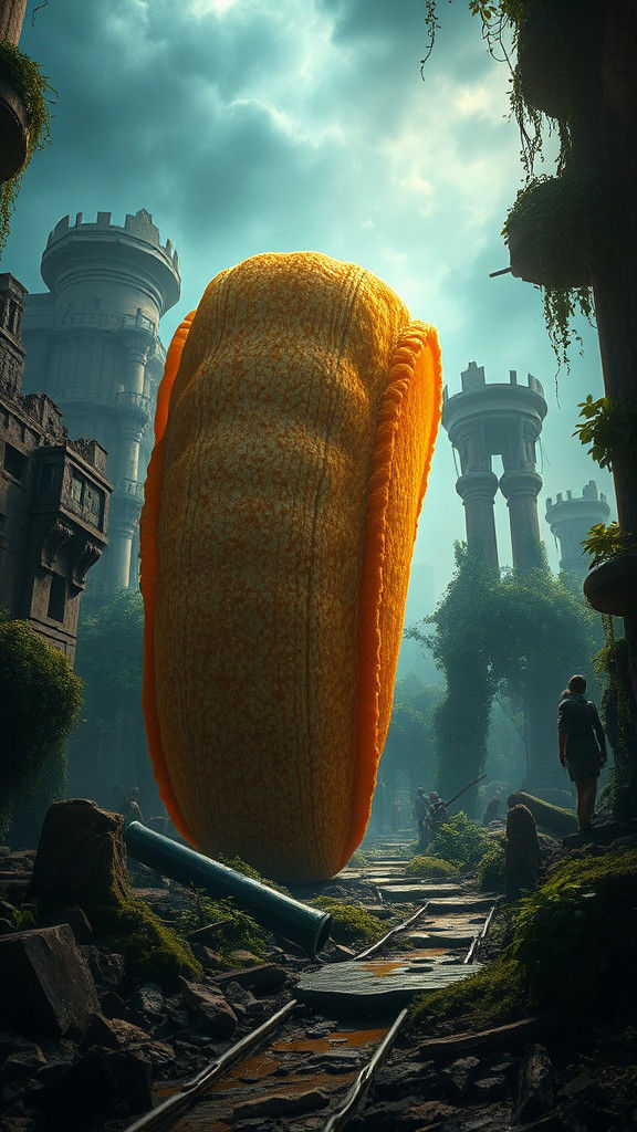 Giant Taco Ruin in Lost City