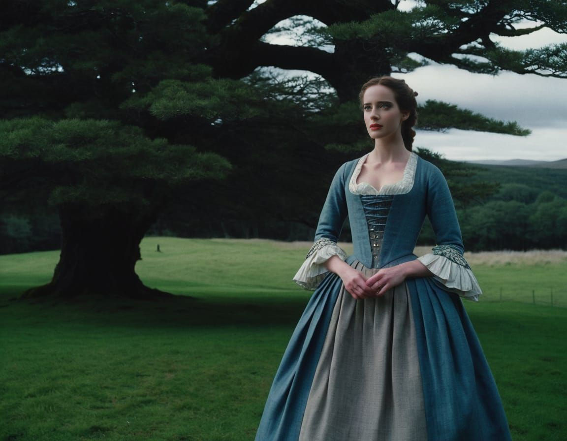 Caitrìona, an 18th-century Scottish woman