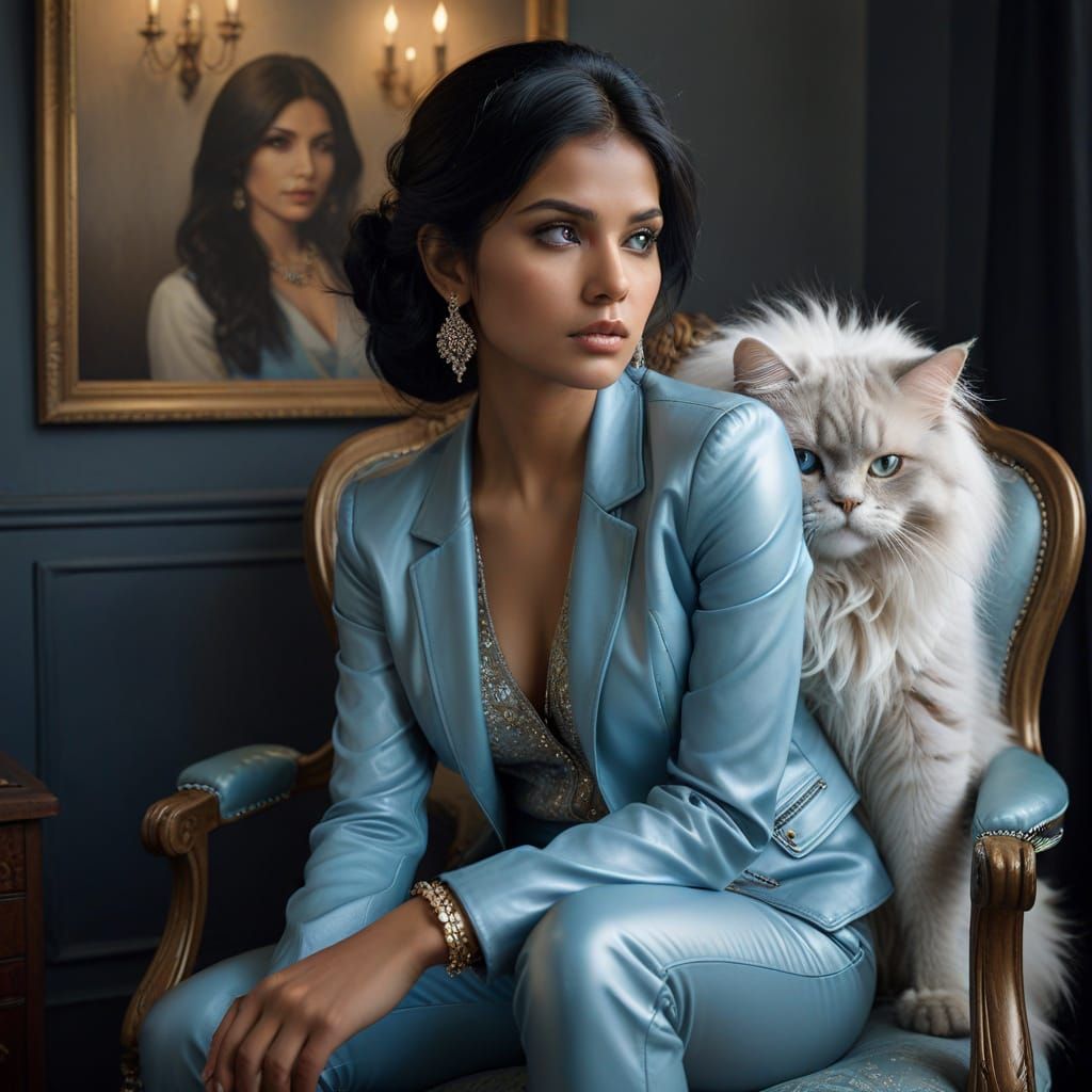 A moment of beauty amidst hidden intrigue