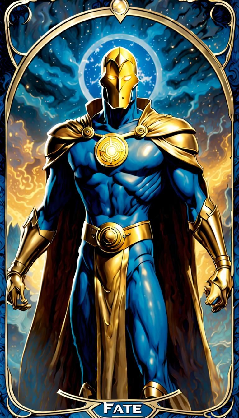 Doctor Fate Mystical Trade Card Art