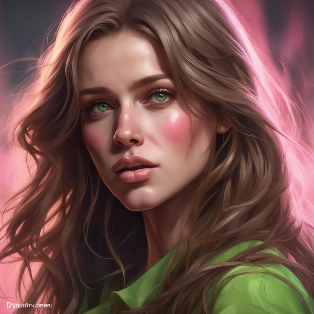 Girl Portrait with Dynamic Lighting in Unreal Engine