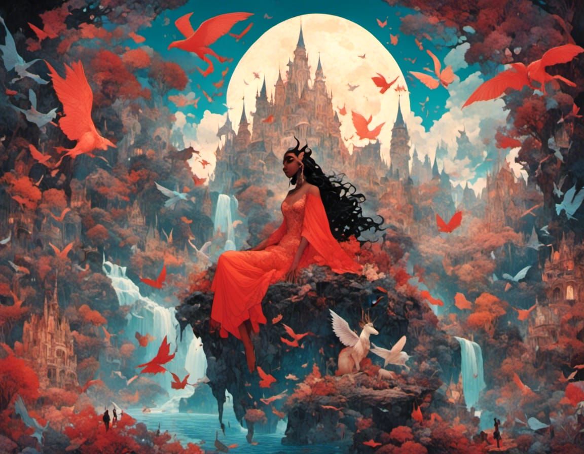 She devil, would you spend the night with me, with the princes of the night.