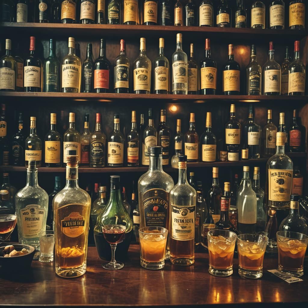 Cinematic Wine Bar with Cocktails and Drinks