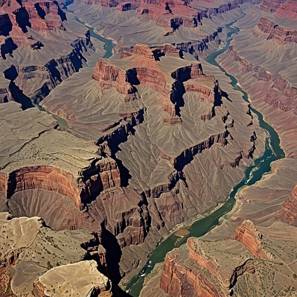 AI Generated Image of the Grand Canyon