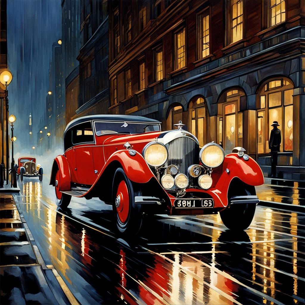 Seeing Red: Street Scene, Chicago, 1930 (2)